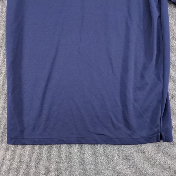Pro Edge Men's Polo Shirt Blue Medium Short Sleeve Pullover Notre Dame Irish - Picture 10 of 14